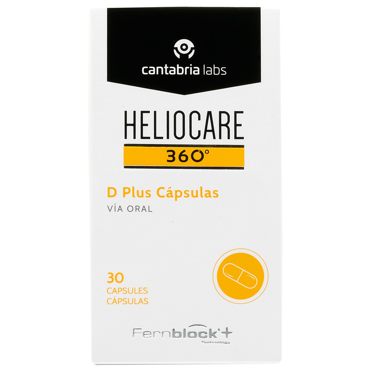 Imagen de Heliocare 360º d plus 30 cápsulas